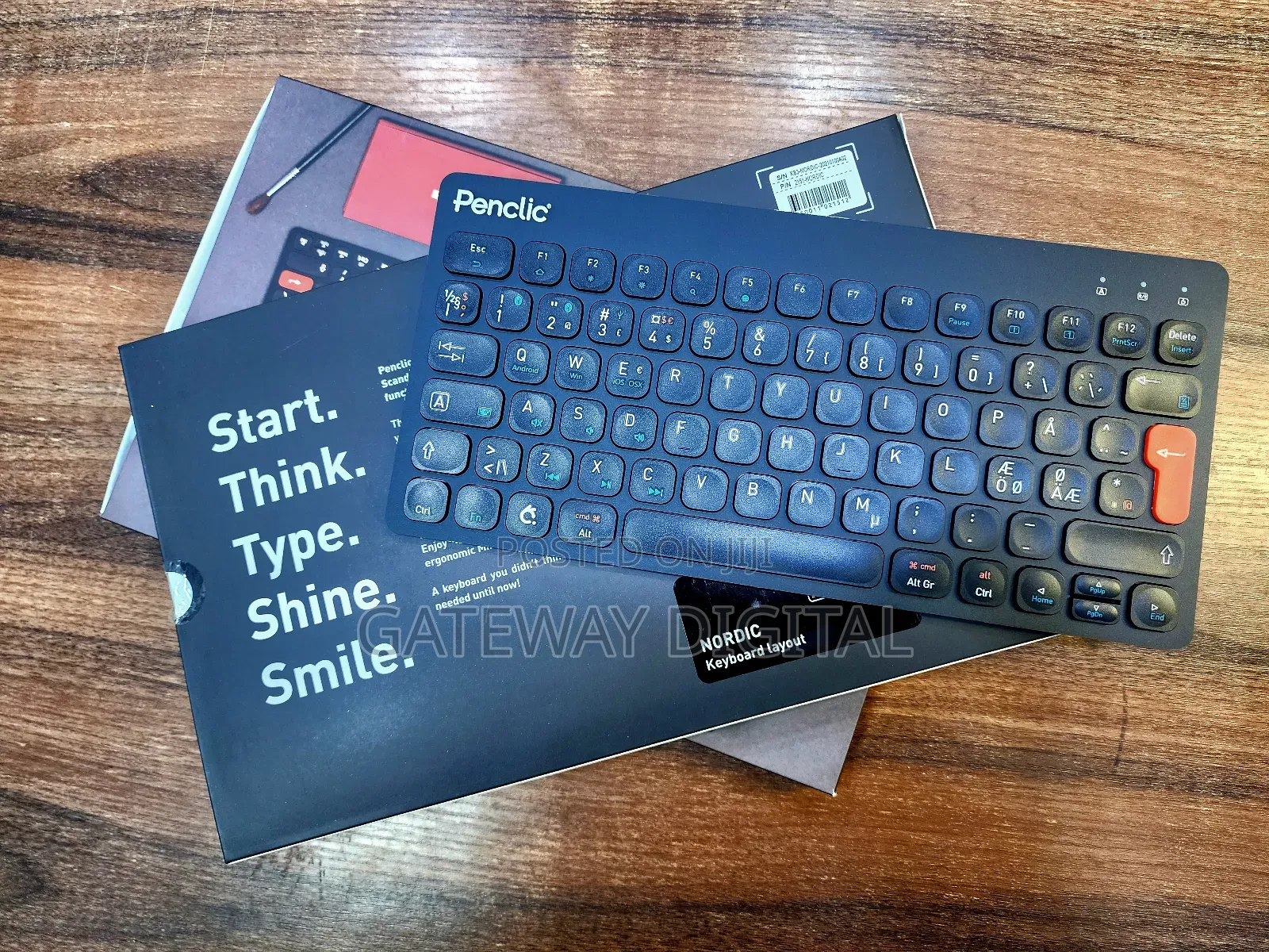 Penclic Kb3 Bluetooth Wireless Rechargable Mini Keyboard