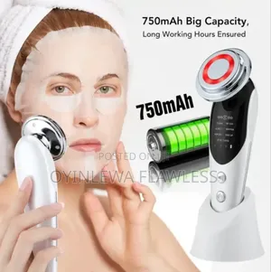 Anti Aging Ems Ionic Facial Micro Current Red Light Skin Rejuvenation
