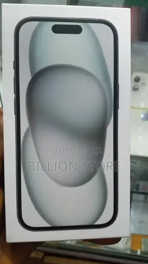 New Apple iPhone 15 256 GB Black