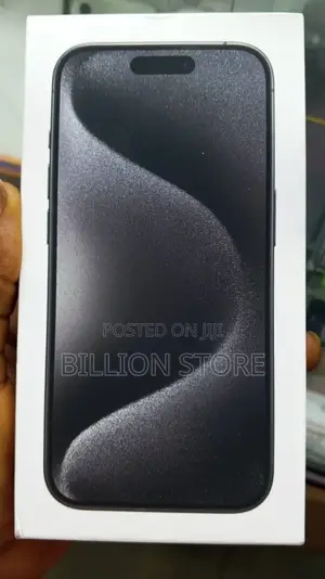 New Apple iPhone 15 Pro 256 GB Black