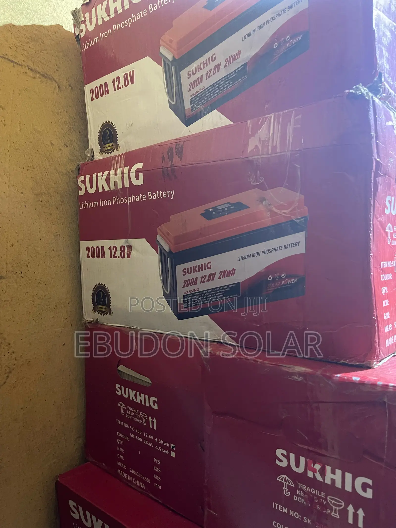 Solar Lithium Battery 200a