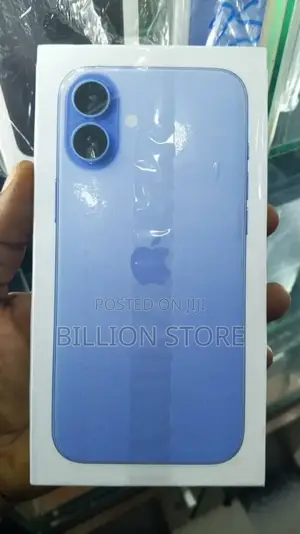 New Apple iPhone 16 Plus 128 GB Blue