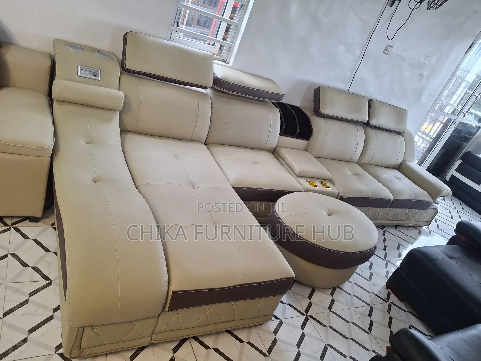 Quality L Shaped Sofas With Sound System
