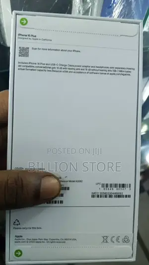 New Apple iPhone 16 Plus 512 GB Green