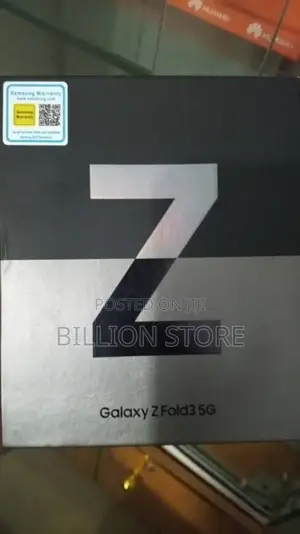 New Samsung Galaxy Z Fold3 5G 256 GB Silver