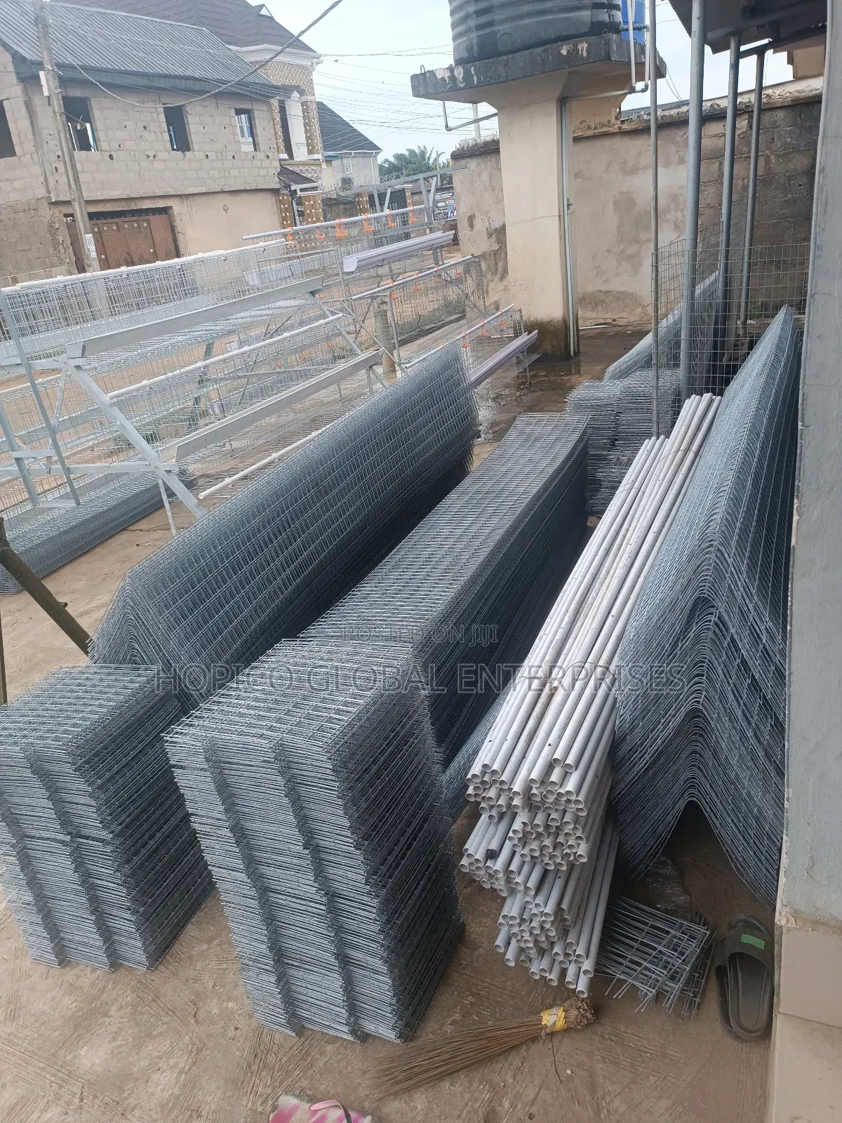 Massive Poultry Cage Construction Workshop