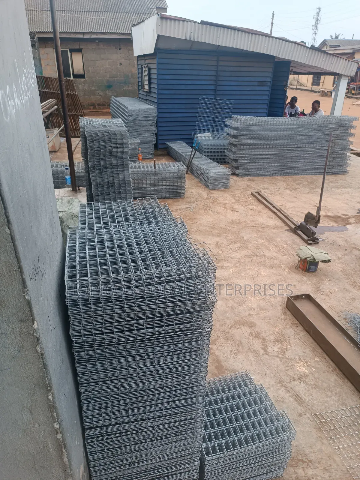Massive Poultry Cage Construction Workshop