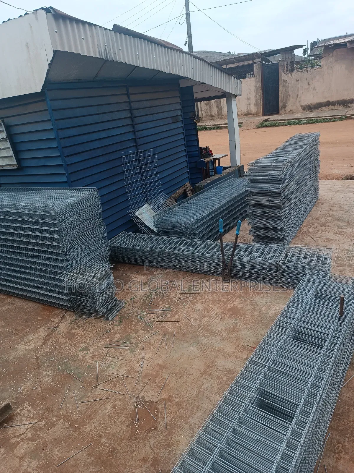 Massive Poultry Cage Construction Workshop