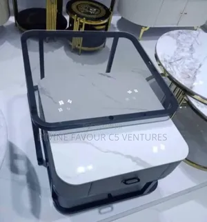 Centre Table With Glass Top Cover ( 2 in 1)