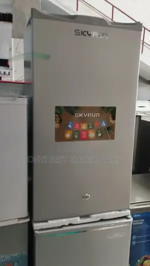 Skyrun 93 Litres Single Door Fridge (Bcd-95a) - Silver