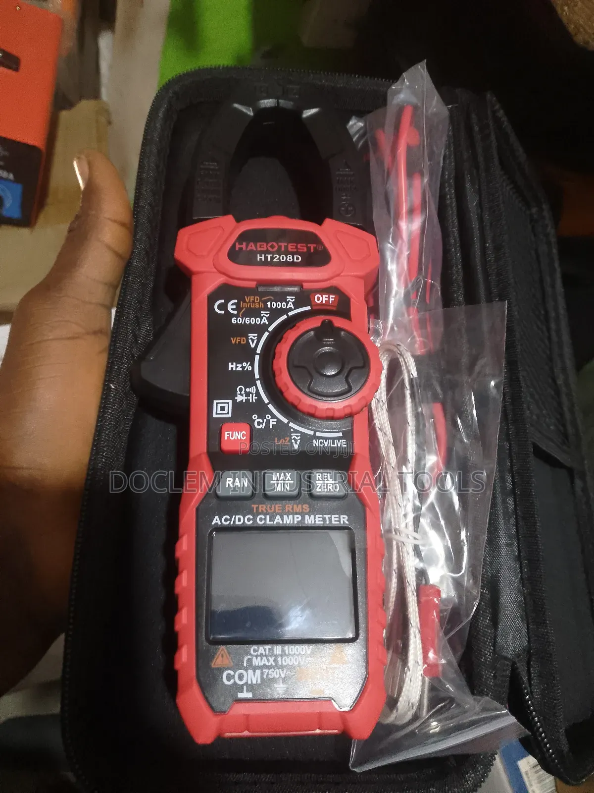 Digital Clamp Testing Multimeter 1000a