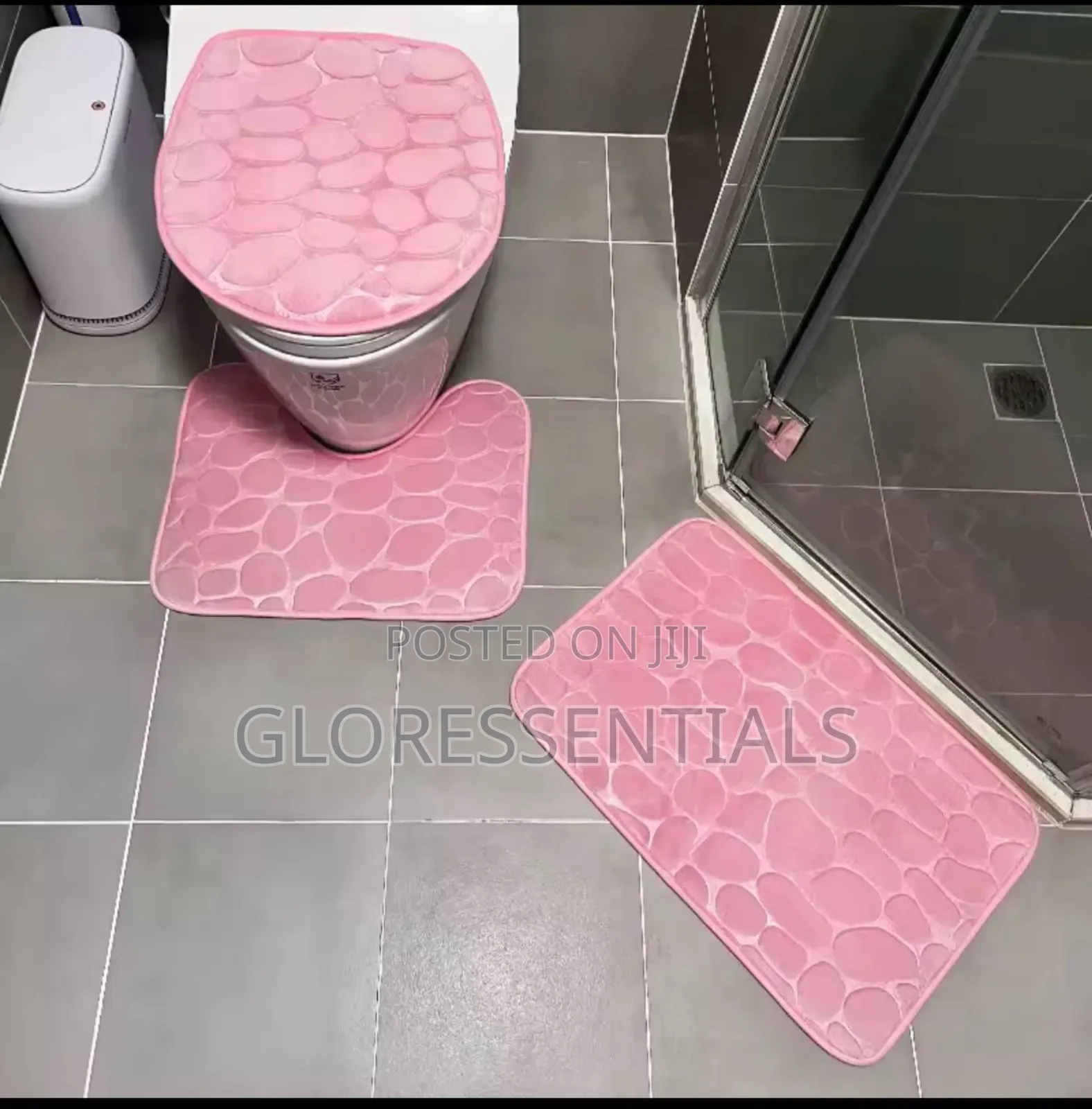 3 In1 Toilet Mat Set