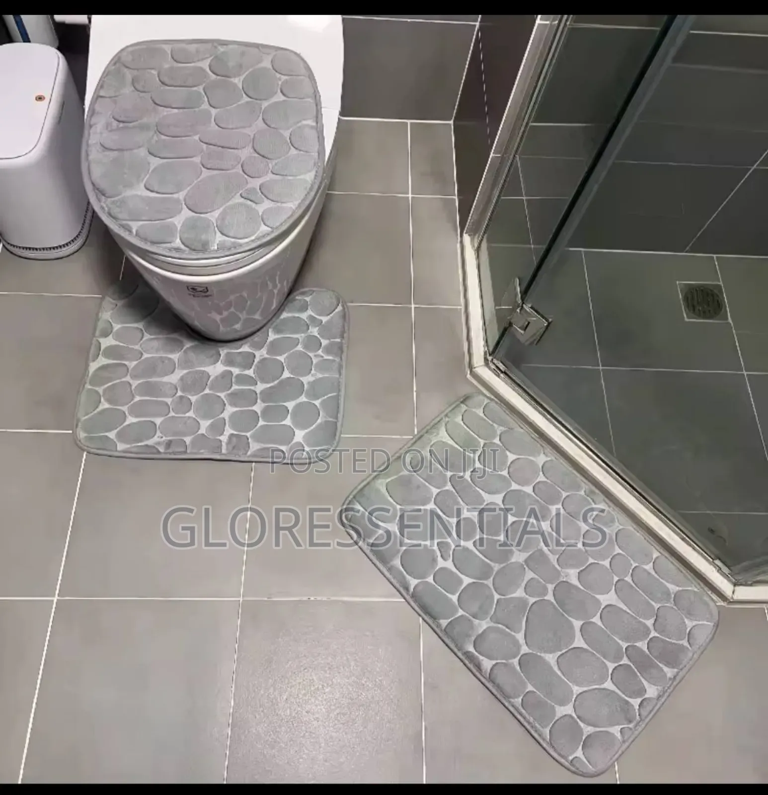 3 In1 Toilet Mat Set