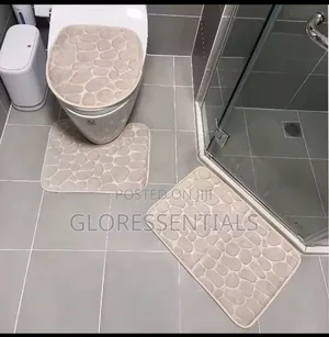 3 In1 Toilet Mat Set