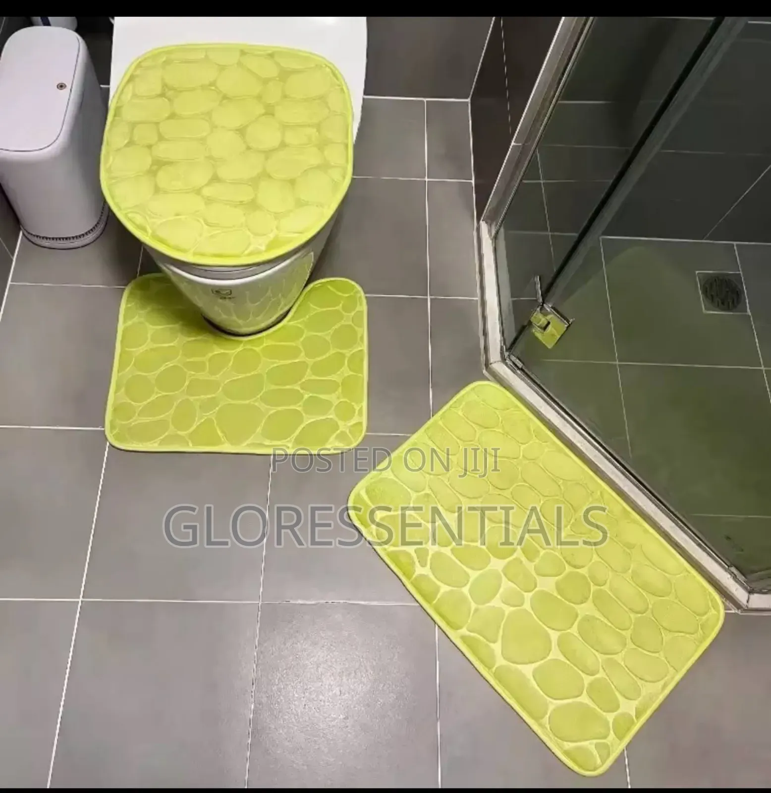 3 In1 Toilet Mat Set