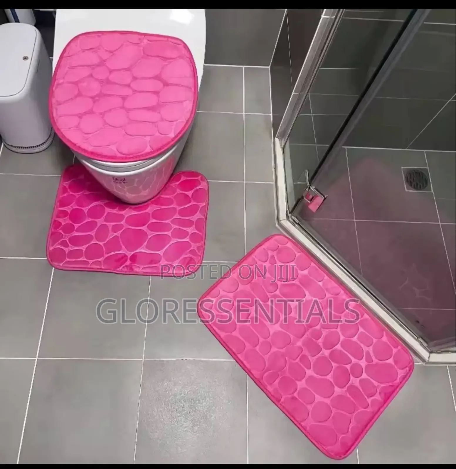 3 In1 Toilet Mat Set
