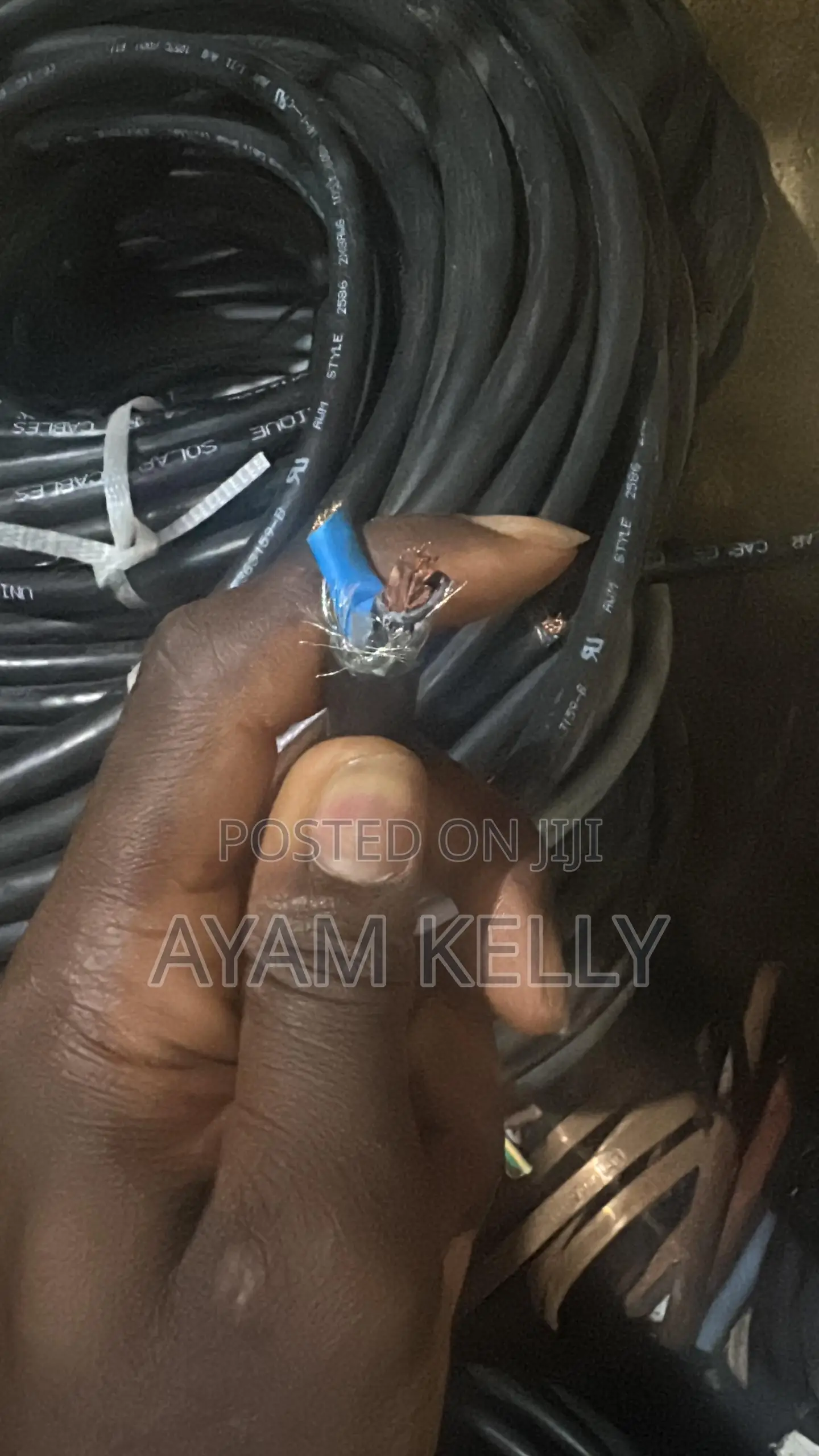 Solar Cable 10mm 2core With Earthing