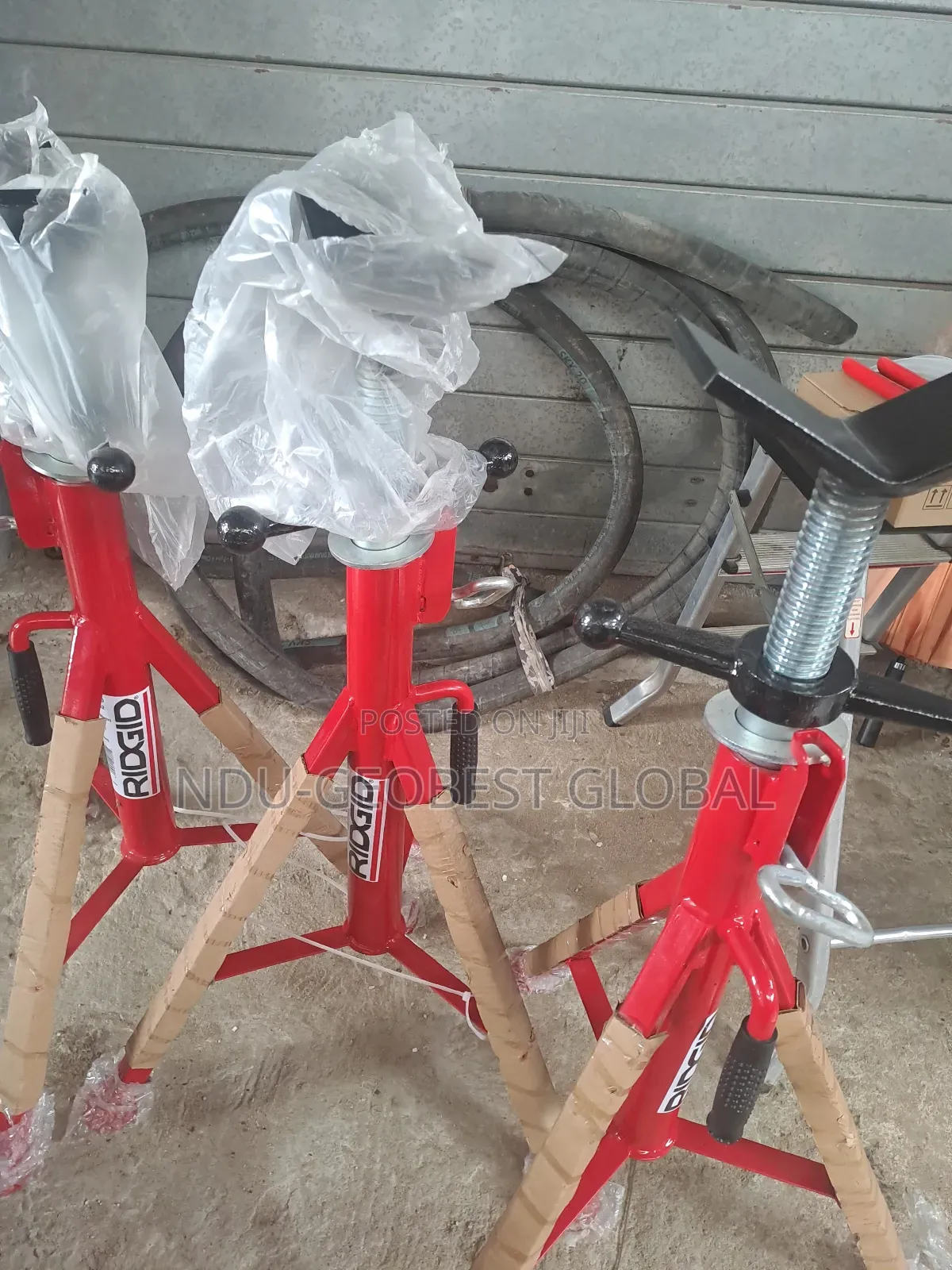 Ridgid v-Head Pipe Stand