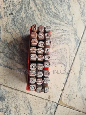Metal Letter or Number Punches 10mm