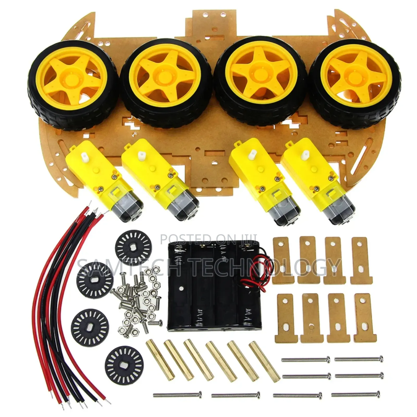 4wd Robotic Car Chassis