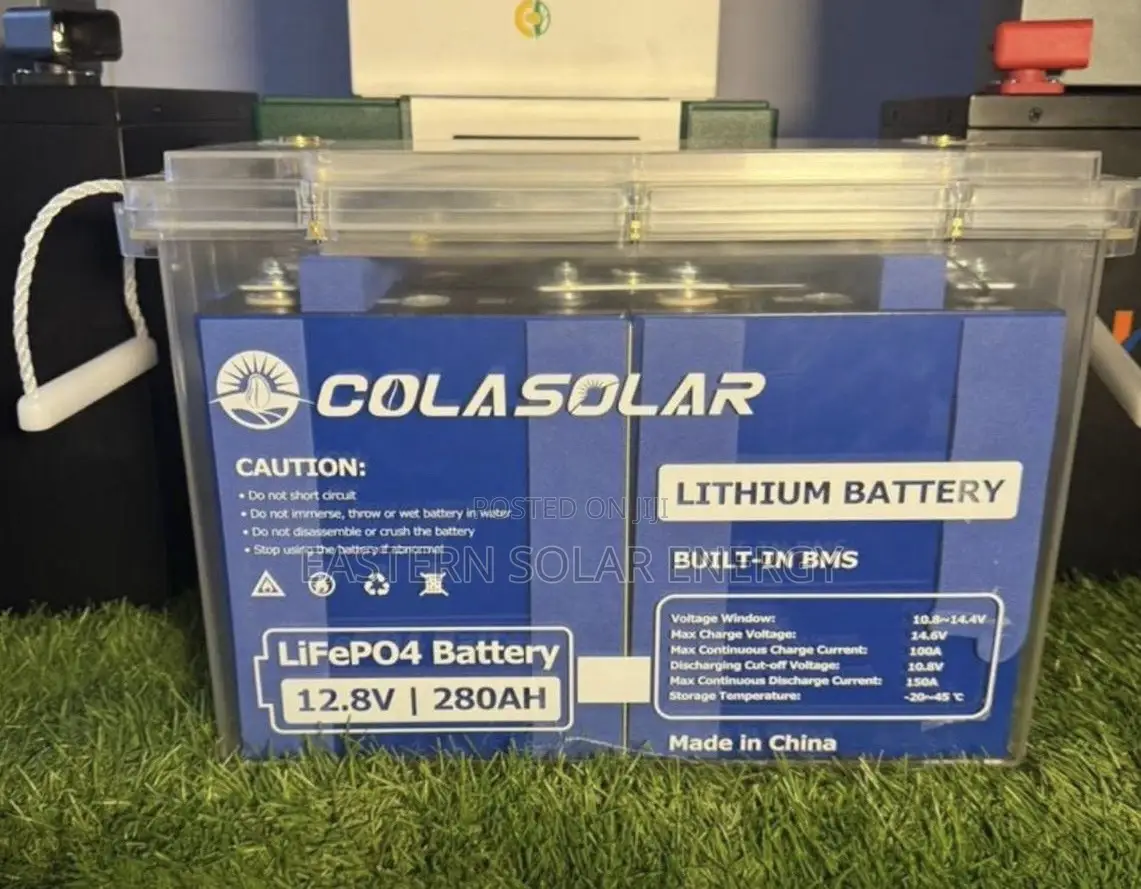 Cola-Solar Lithium Battery