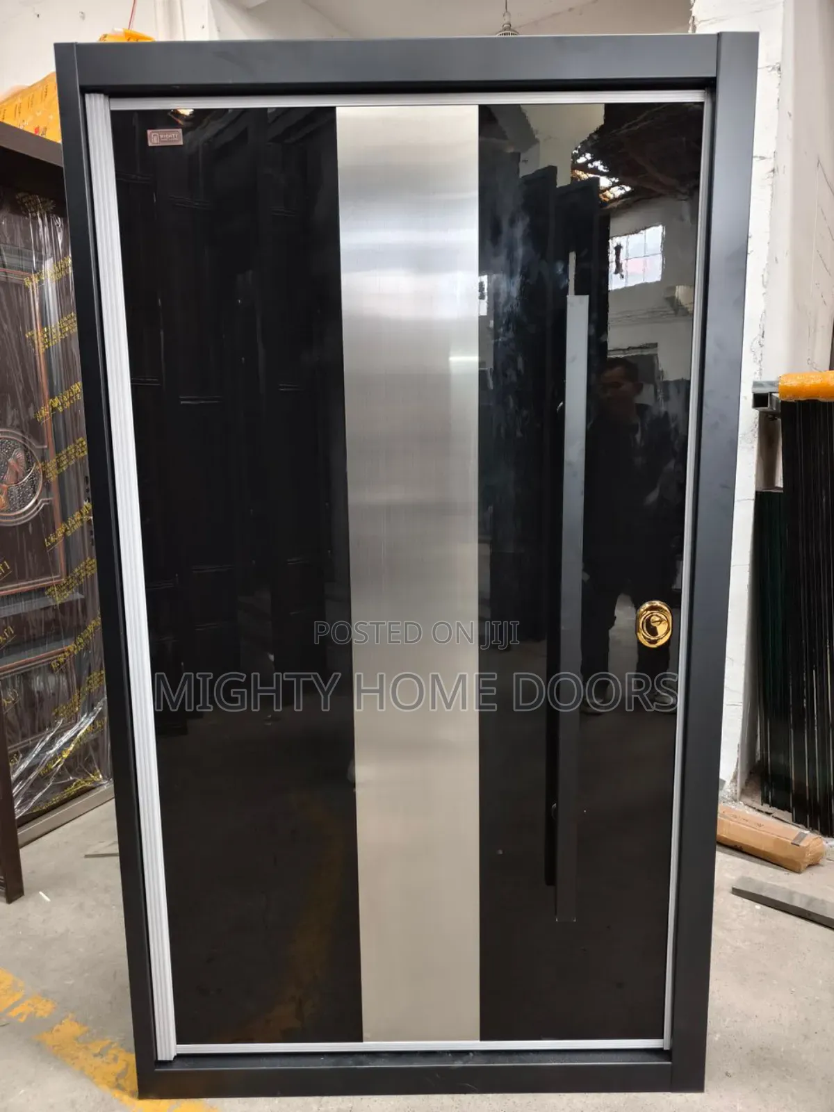 8ft by 4ft Pivot Turkish Luxury Security Door.