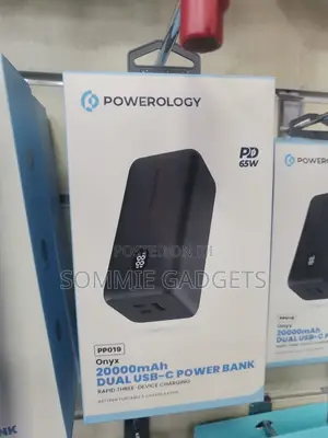 Powerlogy Power Bank 65w 20000mah