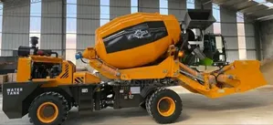 Self Loading Concrete Mixer Truck