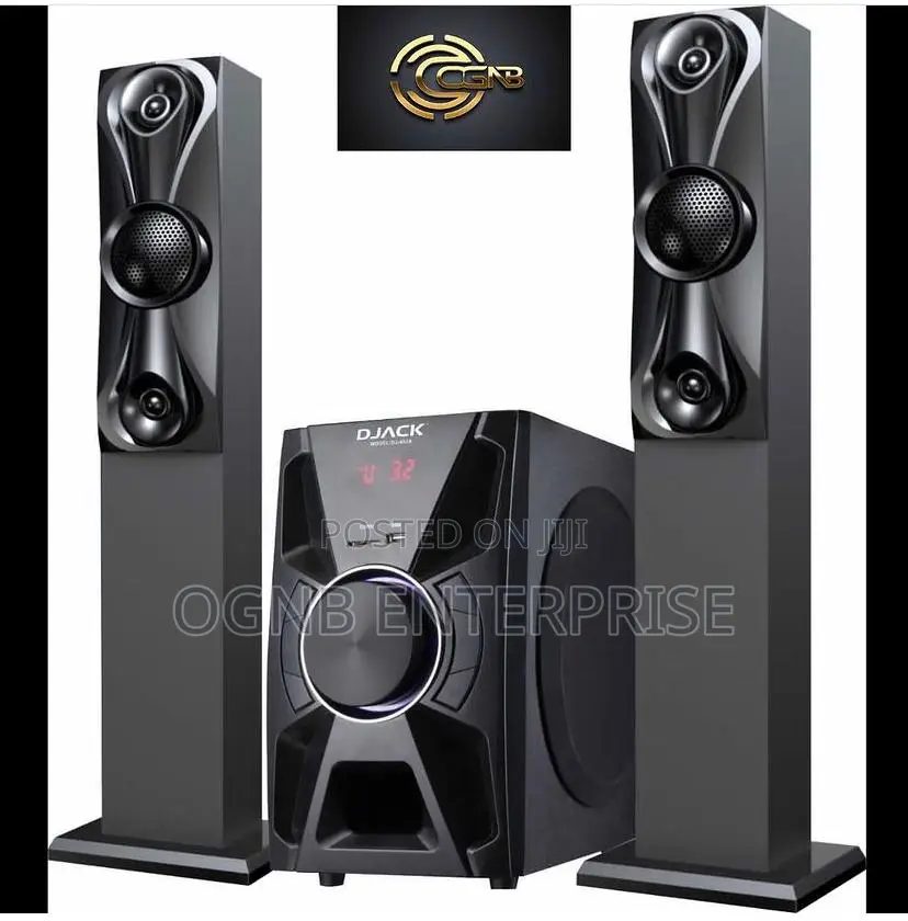 Djack Bluetooth Home Theater Speaker System With Remote