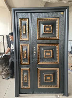 6'box Elegant Copper Cast Security Exterior Standard Door