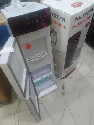 Polystar Double‐Door Dispenser W/ Fridge Cabinet