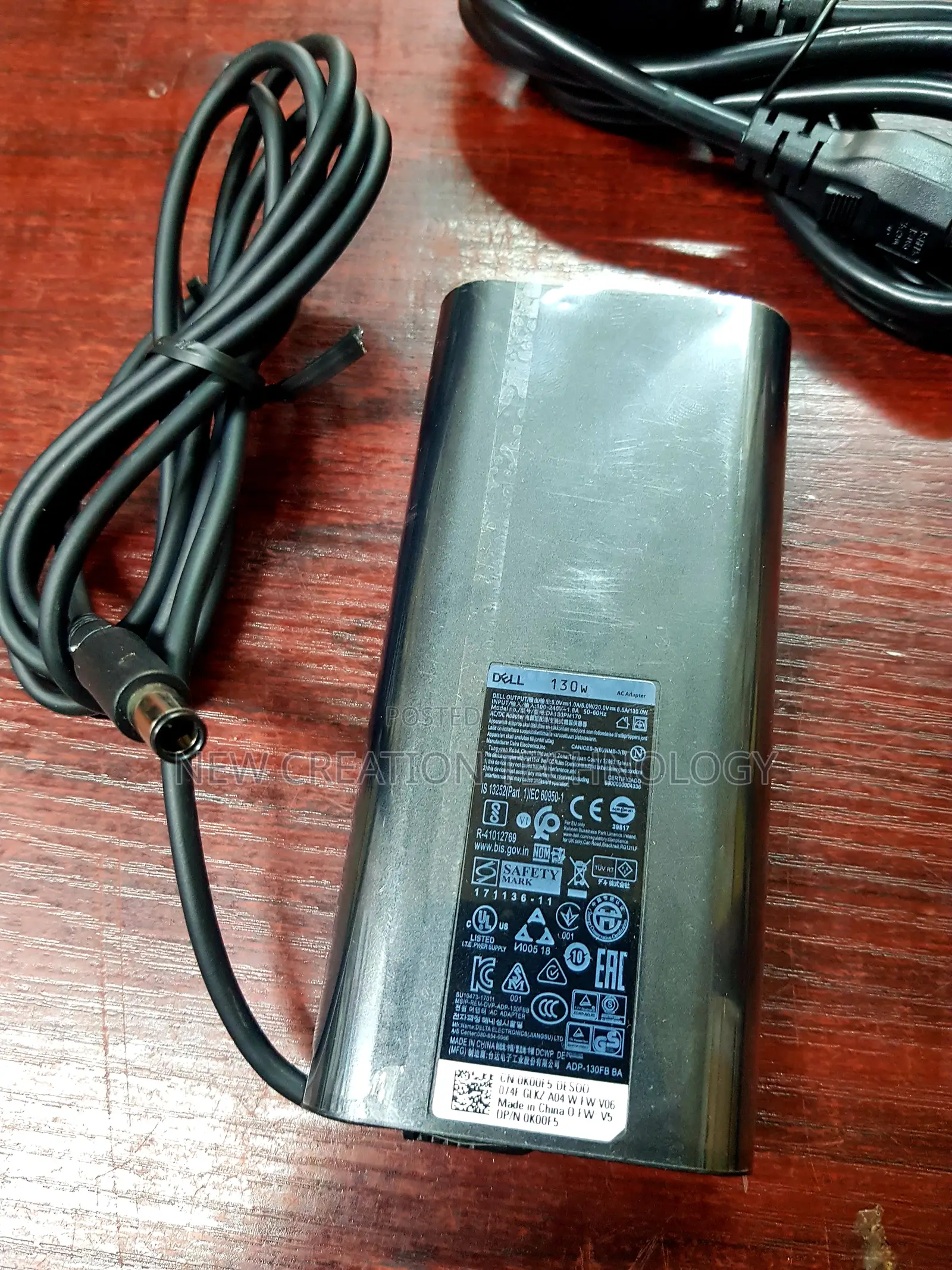 Dell Da130pm170 130w 7.4mm Jack Ac Charger