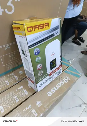 Reliable 2000w Qasa Wall Stabilizer – Perfect for Home Use