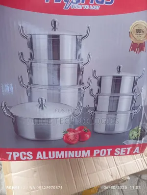 Photo - Quality Aluminium 7set Pots