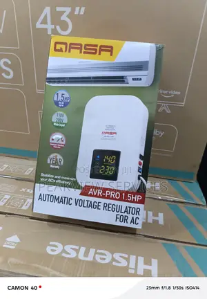 Qasa 2000w Stabilizer – Strong, Smart Wall Mounted!