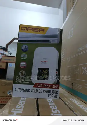 Qasa 2000w Stabilizer – Wall Type, Surge Safev