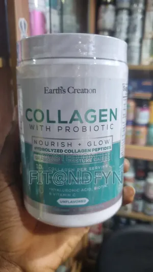 Photo - Earth Creation Collagen With Probiotic