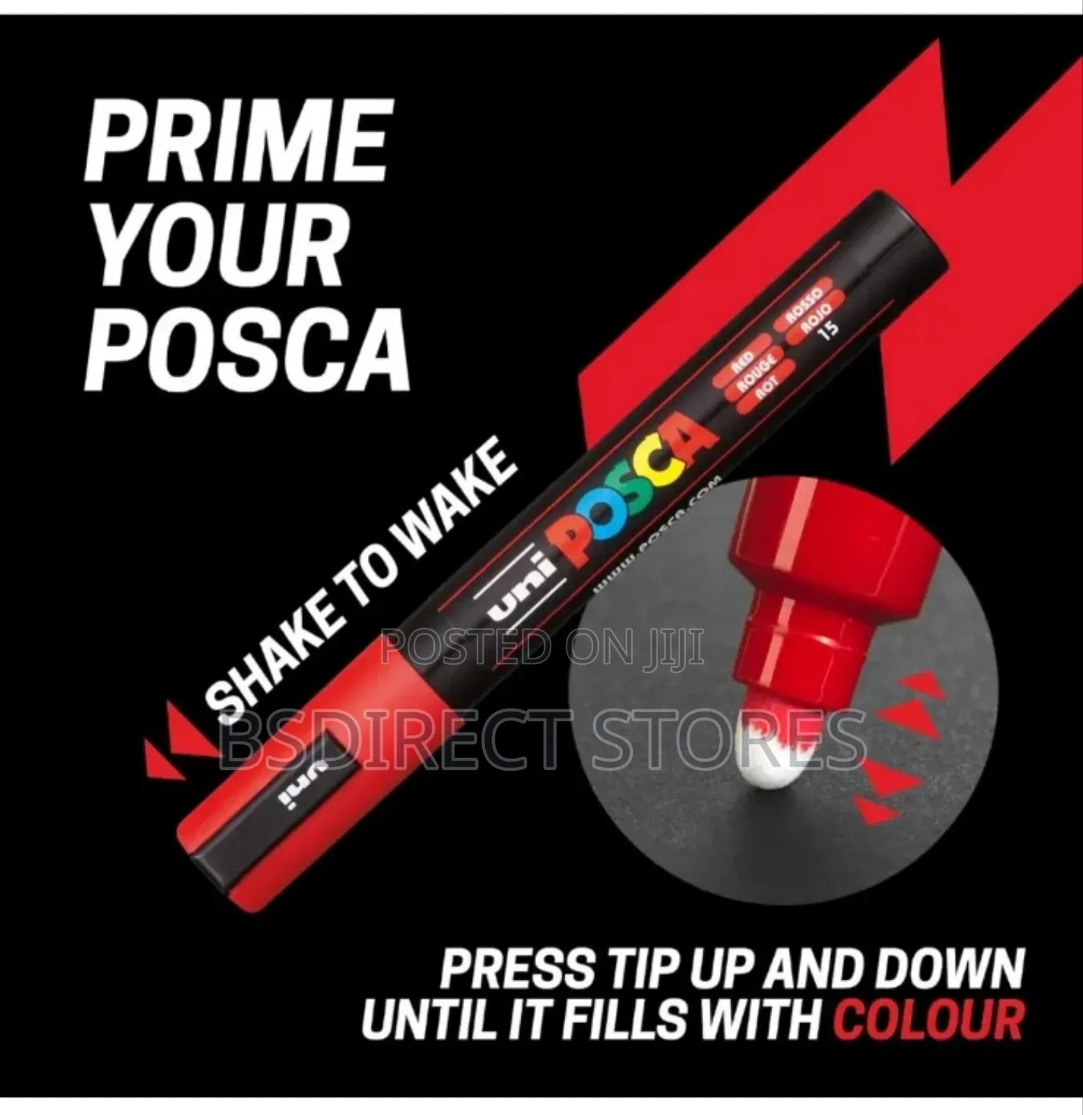 Posca Pens Pc 5m Acrylic Permanent Soft Tones Paint Markers