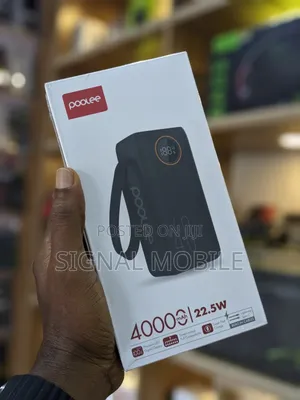Poolee 40000mah Type C in/Out With Inbuilt Cables Powerbank