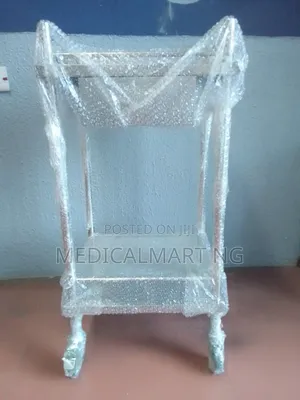 Stainless Steel Hospital Medicine Trolley