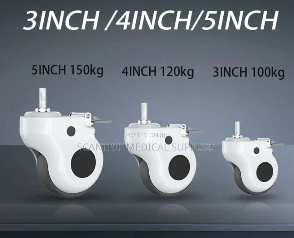Adjustable Bed Large Caster Wheels