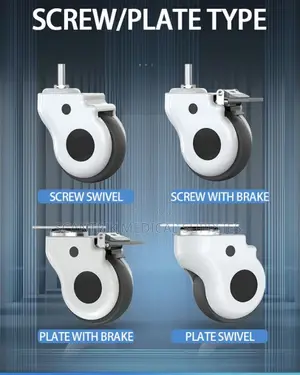 Crank Frame Jumbo Caster Wheels