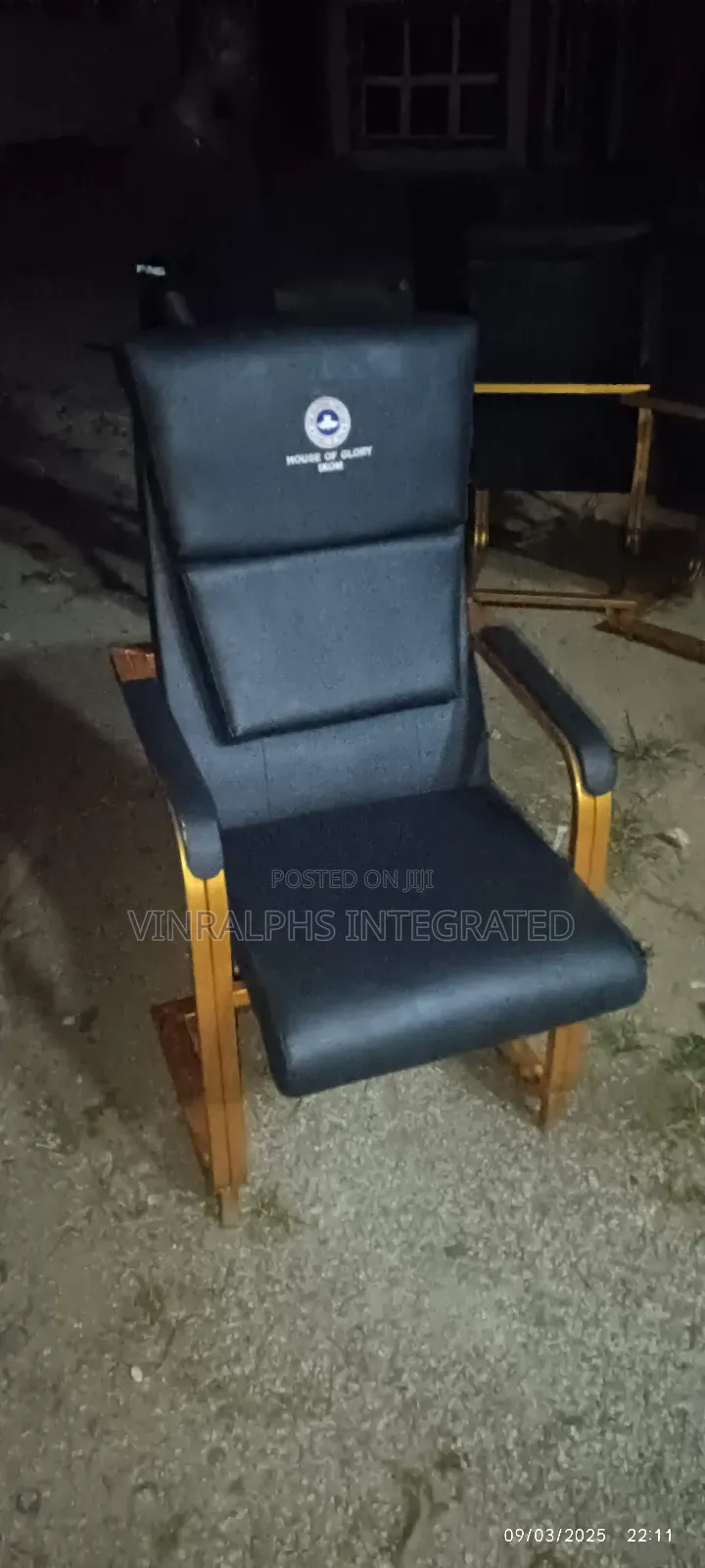 Executive Leather Chair With Logo
