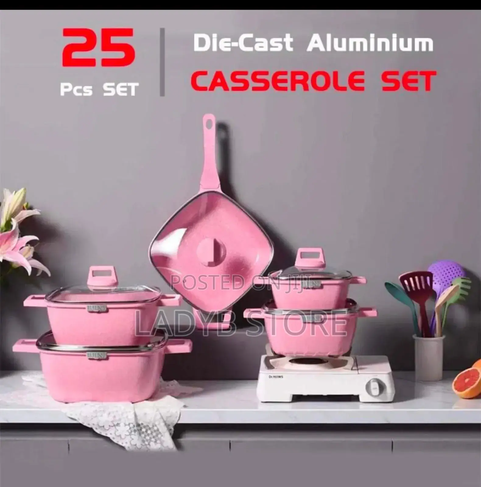 Die Cast Aluminium Pot Set