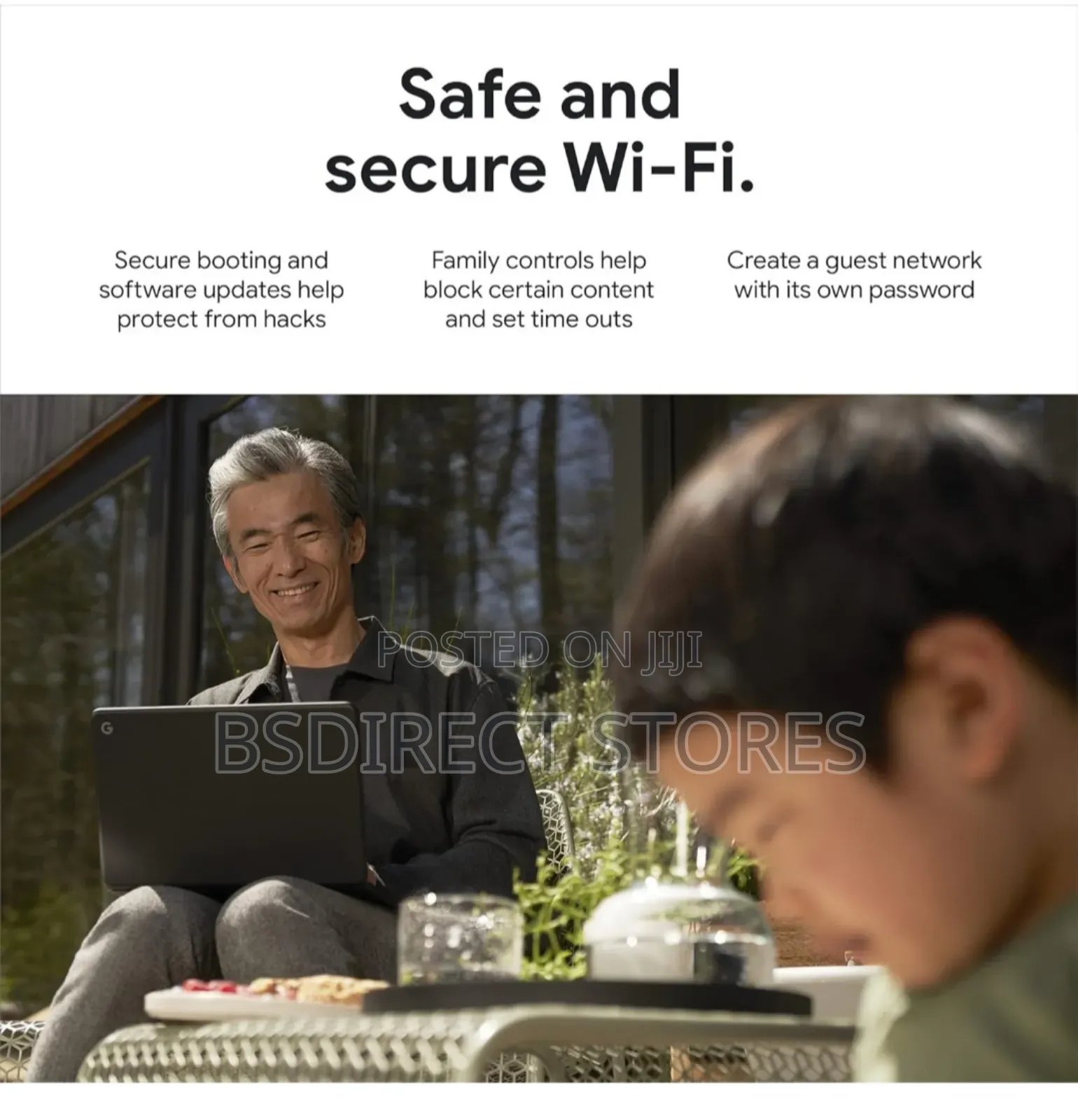 Google Wi-Fi 6E Reliable Fast Speed & Whole-Home Coverage Mesh Router
