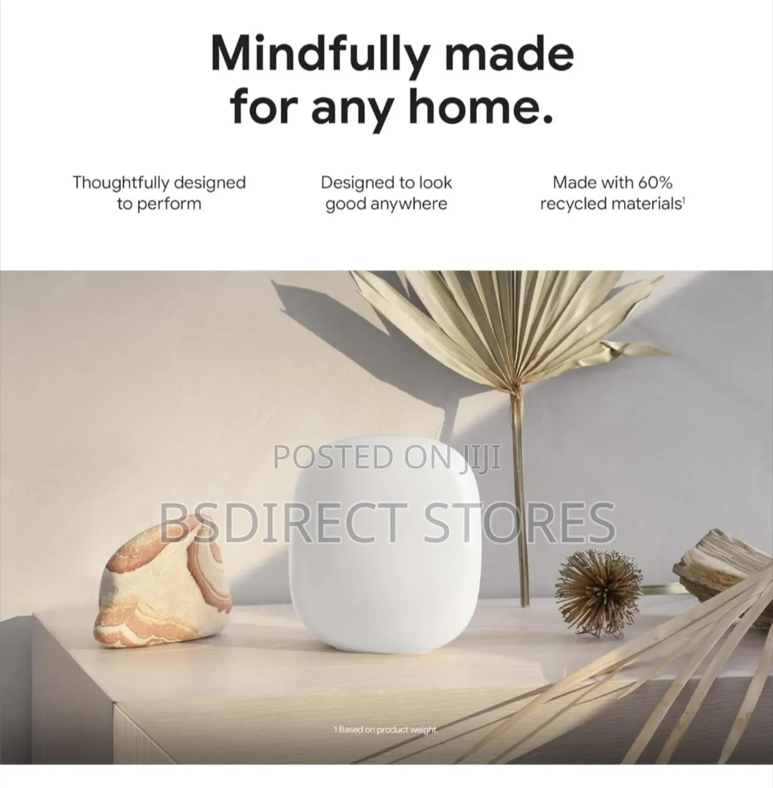 Google Wi-Fi 6E Reliable Fast Speed & Whole-Home Coverage Mesh Router