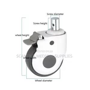 Giant Smooth-Glide Bed Caster Kit