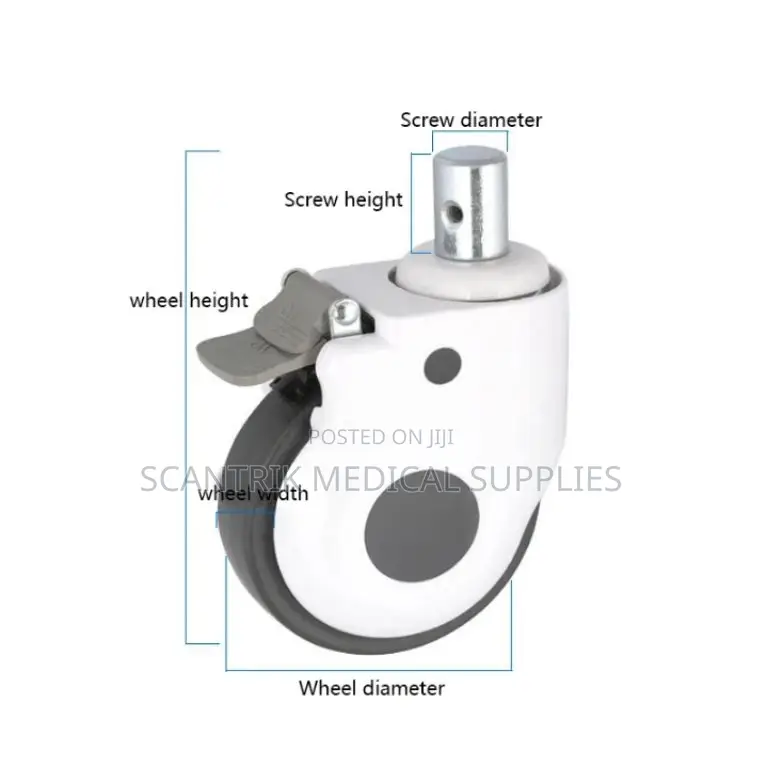 Giant Smooth-Glide Bed Caster Kit