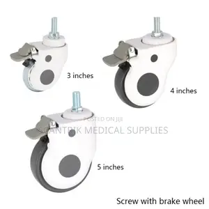 Large Patient Bed Crank Wheel Set