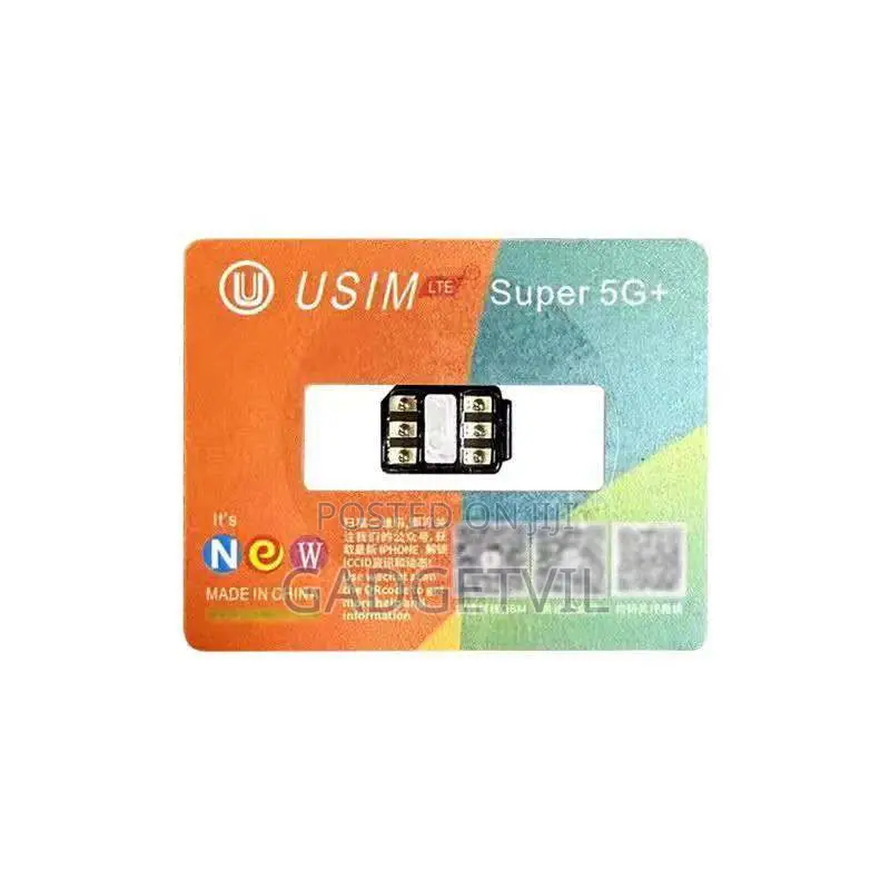 iPhone Network Unlocking Sim Card Sticker Chip
